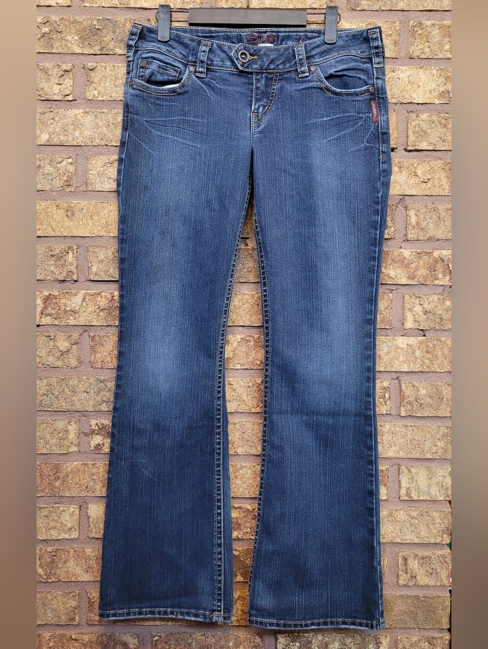 Silver Jeans Tuesday Bootcut Low Rise Denim Women's Blue Jeans Size 29